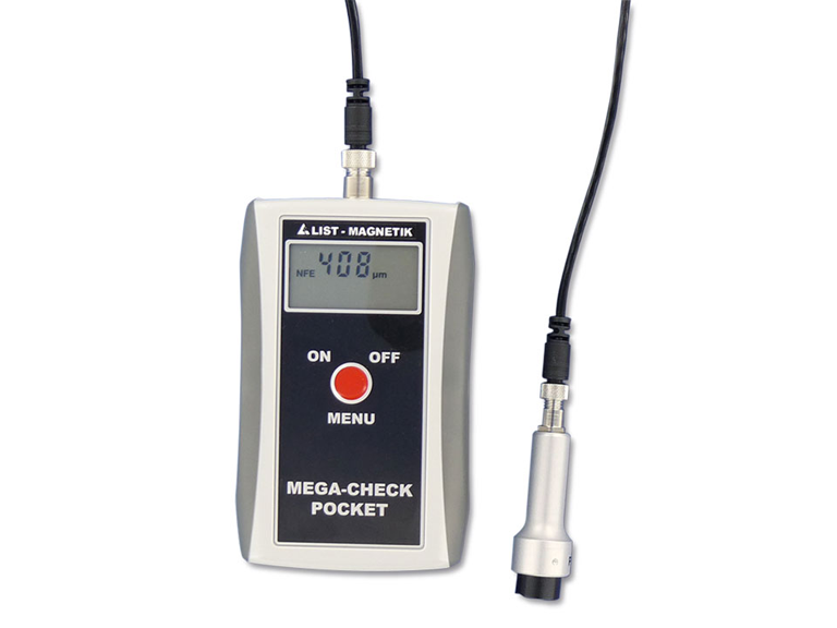 máy đo độ dày lớp phủ bỏ túi Mega-Check Pocket máy đo độ dày lớp phủ bỏ túi Mega-Check Pocket